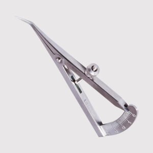 Castroviejo Caliper Short Beak 45° 1-20mm