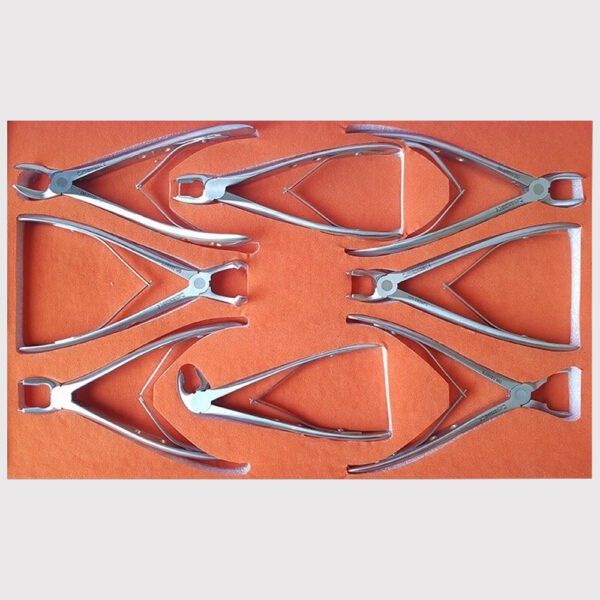 Pedo Deep Grip Forceps Set