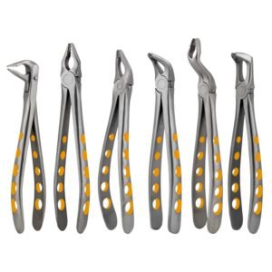 eXcel â„¢ Forceps Set Gold