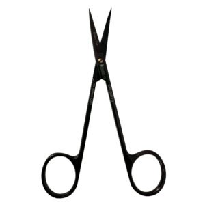 Black Iris Scissors Curved