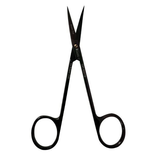 Black Iris Scissors Curved