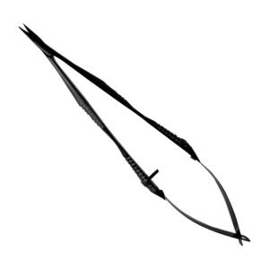 Black Castroviejo Micro Scissors Straight 18cm