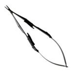 Castroviejo Needle Holder TC STR 16cm Titanium Black